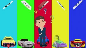 Перепутанные Части Машин — Веселый Мультик-Головоломка 🧩🕺