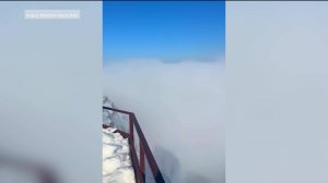 В Башкортостане над Юмагузинским водохранилищем рассеялся утренний туман