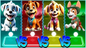 Щенячий патруль Coffin Dance в Tiles Hop lvl 43 - Мультик Paw Patrol