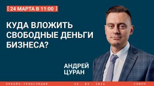 Прямой эфир: Куда вложить свободные деньги бизнеса?