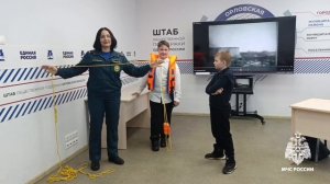 Урок безопасности от сотрудников МЧС России: весеннее половодье и тонкий лед