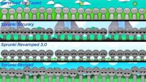 ВСЕ ПЕРСОНАЖИ SPRUNKI 🔥 RE-TAPED, SCRUNKY И ДРУГИЕ В ОДНОМ ЗАЛИПАТЕЛЬНОМ МИКСЕ СПРУНКИ