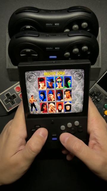 Retroid Pocket Classic - Mortal Kombat 1-3 (RPC - Sega MegaDrive) #retroid #sega #mortalkombat