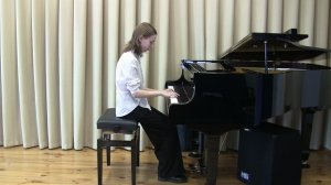 Попова Анна. Черни. Этюд 19 op.718_C-dur