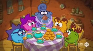 Смешарики, но эпизод сделан ИИ. (Выпуск 8)