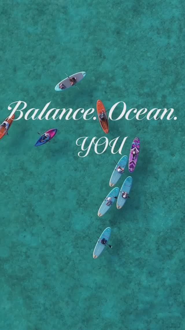 Balance. Ocean. You 🌊🧘♀️