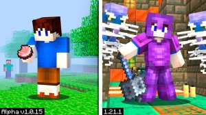 100 Дней, но ВЕРСИЯ МЕНЯЕТСЯ в Майнкрафт!