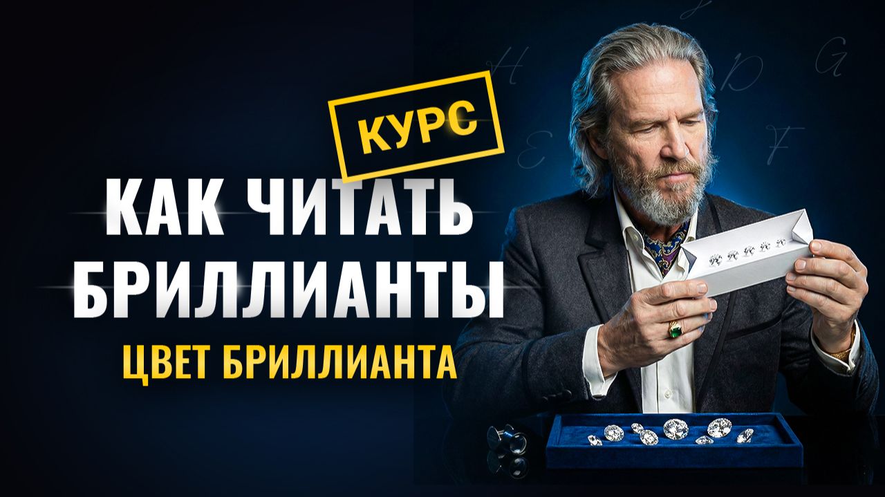 Цвет бриллианта Курс - Как читать бриллиант