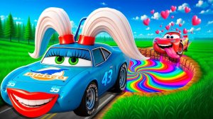 Машинки летают и прыгают! Развивающие мультики Машины помощники. Мультфильмы про машинки