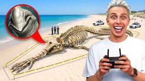 Я НАШЁЛ HAND SEA MONSTR и WE SWAM TOO FAR ПОД ЛЬДОМ!