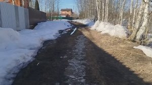 Вот так каждый год весной закрытие дорог в СНТ  до майских