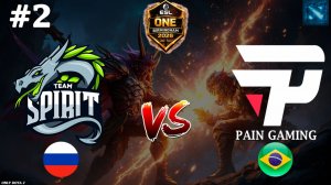 ЛЮТОЕ ДУО ПРОТИВ ВСЕХ | Spirit vs Pain #2 (BO2) ESL One Birmingham 2026