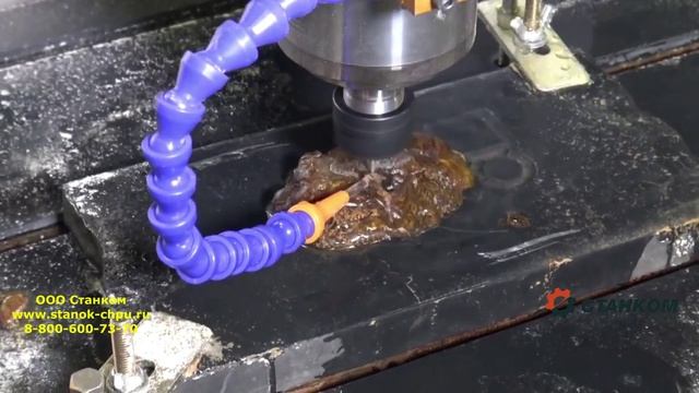 Янтарная Сова на фрезерном ЧПУ станке