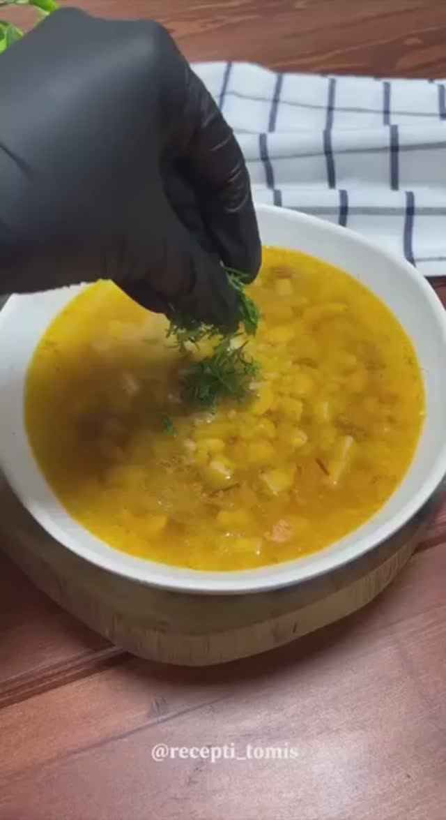 Суп с белой фасолью и рисом!