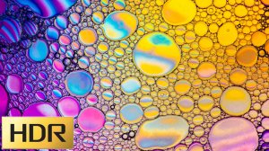 Заставка Screensaver / Цветные пузыри - 5 часов - 4K - OLED Safe