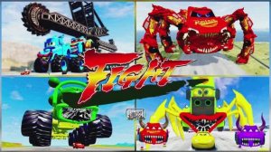 МАКВИН-МОНСТР против ШКОЛЬНОГО АВТОБУСА 🏎️🚌 ВЕСЕЛЫЙ ТАНЕЦ: Смешные МУЛЬТИКИ про МАШИНКИ ✨🔥