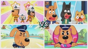 ШЕРИФ ЛАБРАДОР и ВЕСЕЛЫЙ ТАНЕЦ 🐶 Смешные МУЛЬТИКИ для детей 🚔✨