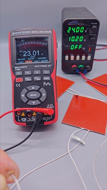 Плоский силиконовый нагреватель 90х80 мм 24 В 25 Вт 150°C#нагреватель#производство#технологии