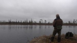 Попал под весенний град.Поймал рыбы,сварил уху