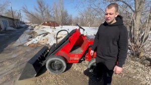 Новый мини-погрузчик IronKID. Полный обзор. Произведен в России.