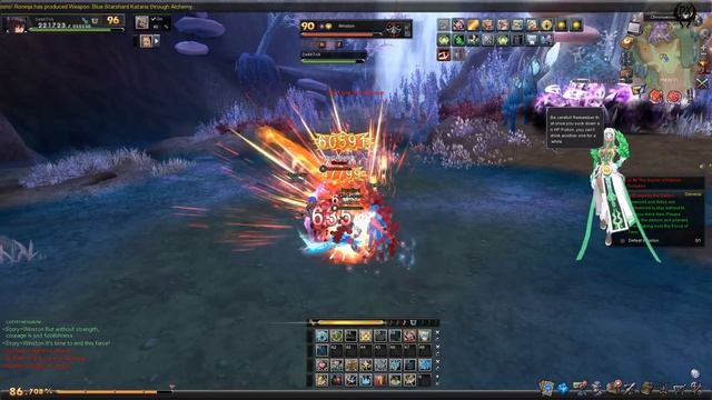 Aura Kingdom inst raid walkthrough №20 Chronowood Cavern