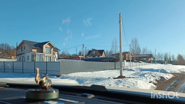 Влог. Жизнь в деревне ! Прокатились по старым локациям . Что хотели купить и почему не получилось !?