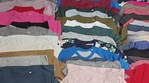 Лот 2325  АКЦИЯ 990₽_кг СТОК Футболки Stanley Stella  Бельгия 159ед  20,6 кг