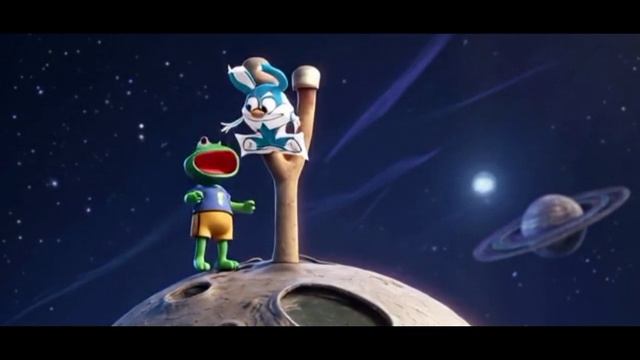 Стой! Куда? Симка, Нолик! Не вылезу. («Друзья Фрогги: Космос»)