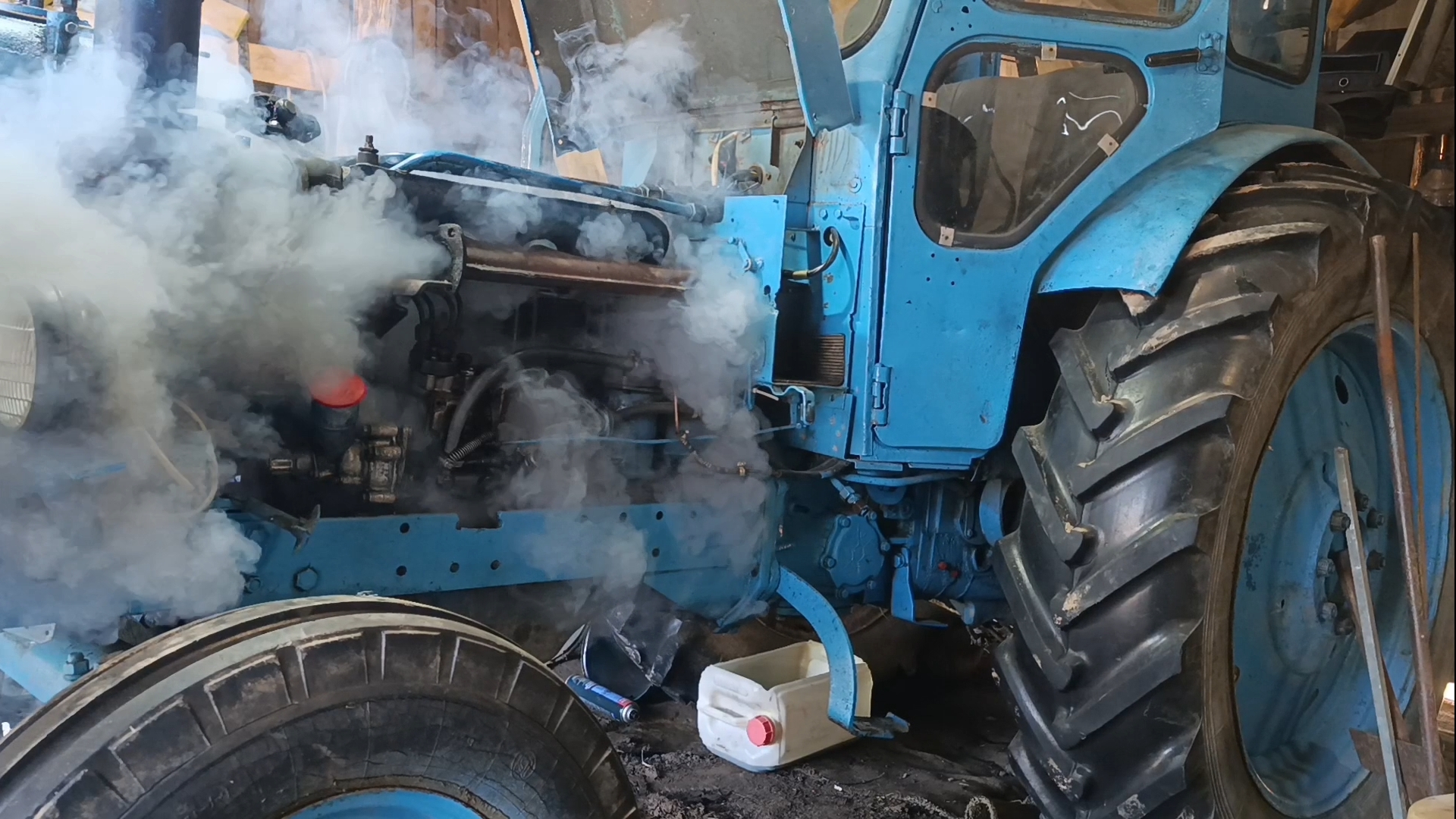 СБОРКА И ЗАПУСК ДВИГАТЕЛЯ ТРАКТОРА Т40.