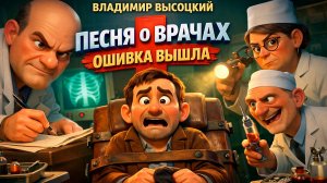Песня о врачах — "ОШИБКА ВЫШЛА" | В.С.Высоцкий | 3D мультфильм по песне