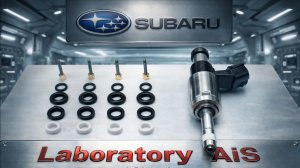 Ремкомплект на 4 инжектора F-020, SUBARU 16611AB030, FB25D, FB25B,,.mp4