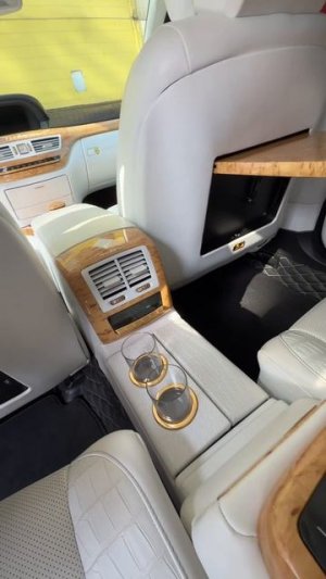 Уникальный броневик Mercedes S600 Рамзана Кадырова