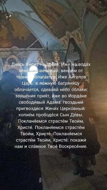 Днесь висит на древе. Хор Покровского собора Красноярска. Регент Дм. Васянович
