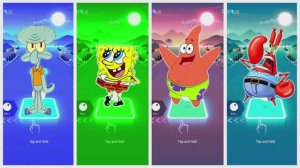 Сквидвард против Спанч Боба, Патрика и Мистера Крабса — Тайлс Хоп: Музыкальная Битва