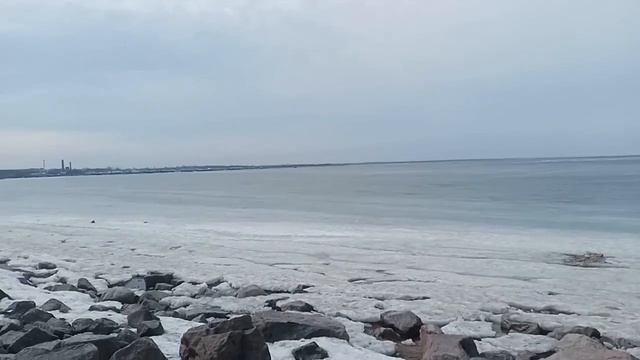 Берег финского залива.