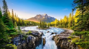 Канада.🍁🏔️ Живописный фильм для релаксации с успокаивающей музыкой.