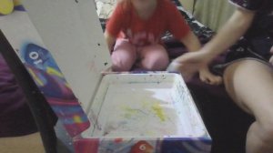 Как нарисовать картину водой