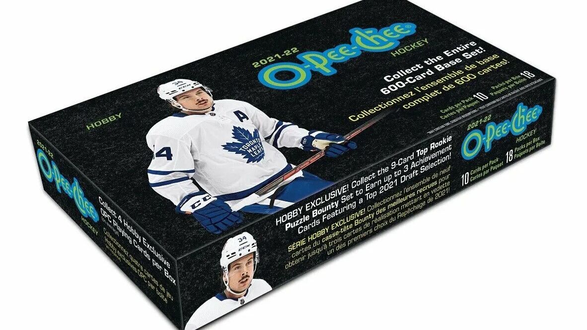 23.03.26 Бокс Брейк 2021-22 Upper Deck O-Pee-Chee Hockey Hobby Box