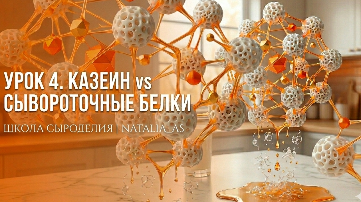 Урок 4.КАЗЕИН vs СЫВОРОТОЧНЫЕ БЕЛКИ