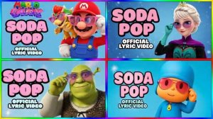 Марио против Холодного Сердца, Шрека и Покойо — Песня Сода Поп: Кто Самый Лучший?