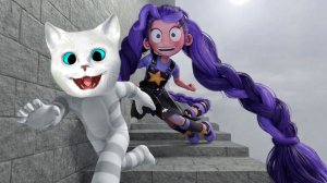 ПОБЕГ С БАШНИ ЛИЛИ ИЗ ПОПИПЛЕЙТАЙМ В РОБЛОКС КОТЁНОК КРОНОС