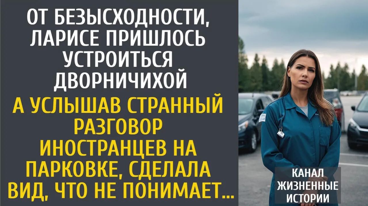 Истории из жизни: От безысходности, пришлось устроиться дворничихой… А услышав разговор иностранцев…