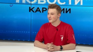 Участники фестиваля «Российская школьная весна» посетили редакцию телеканала «Сампо ТВ 360»