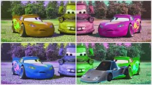 МОЛНИЯ МАКВИН И ЧЕТЫРЕ ЦВЕТА: Музыкальная Гонка Героев — Веселый Мультик 🏎️🌈