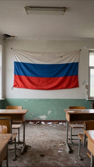 Пустота и разрушение: заброшенная школа в России #пустота #разрушение #безнадёга