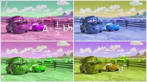 Молния Маккуин: Танцевальная Мелодия и 4 Цвета — Тайлс Хоп Музыкальная Игра