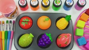 Как сделать радужные слаймы ✨ своими руками с помощью ASMR-игры 💖 #053