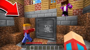 КОМПОТ С ДРУЗЬЯМИ СТРОИЛИ ДОМ И НАШЛИ ЭТОТ СЕКРЕТНЫЙ БУНКЕР В МАЙНКРАФТ