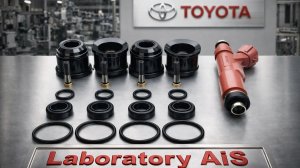 Полный Ремкомплект на 4 инжектора Z-T11, Toyota 23209-79135, 3RZFE,.mp4