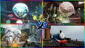 ПОЕЗД-МУТАНТ ПРОТИВ ДОБРОГО ПАРОВОЗИКА: Музыкальная Битва Монстров — Веселый Мультик 🚂💥